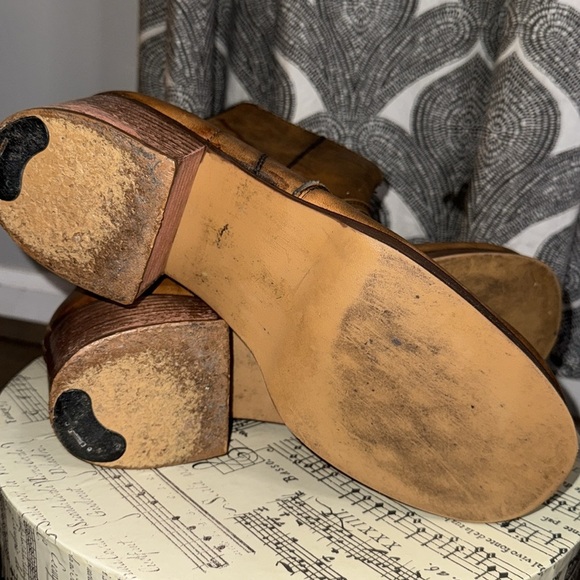 Brentmoor Vintage Marbled Leather Men’s Ankle Boots - Picture 6 of 6